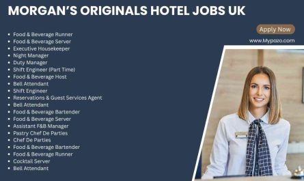Morgan’s Originals Hotel Jobs UK