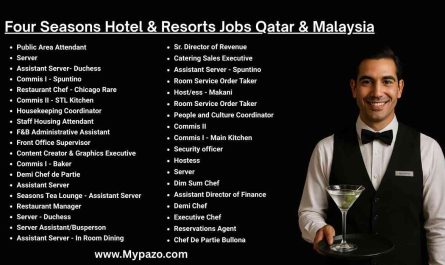 Four Seasons Hotels and Resorts Jobs Qatar & Egypt