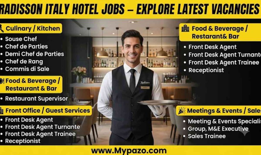 Radisson Italy Hotel Jobs – Explore Latest Vacancies
