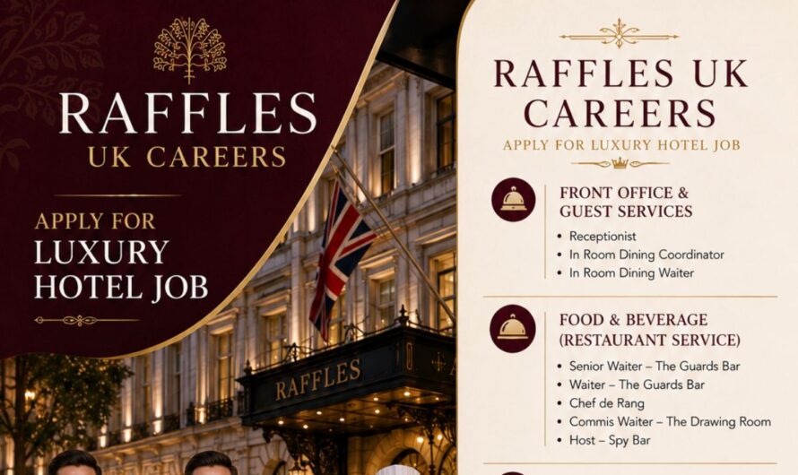 Raffles UK Careers | Apply for Luxury Hotel Job
