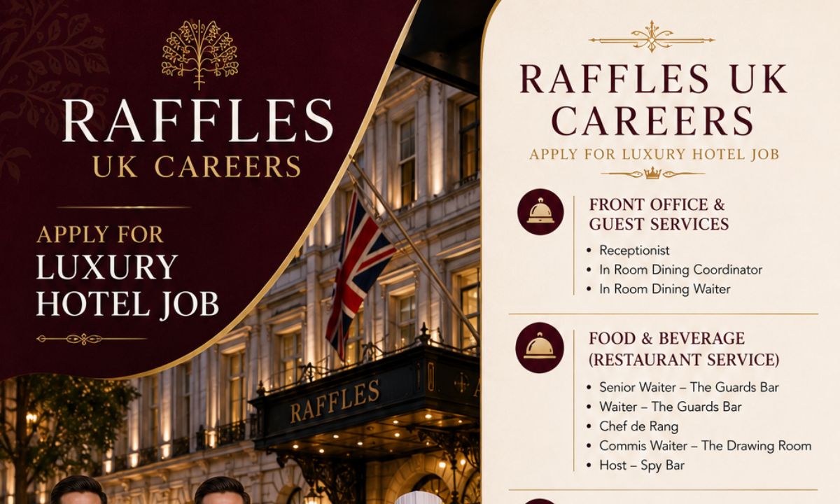 Raffles UK Careers | Apply for Luxury Hotel Job