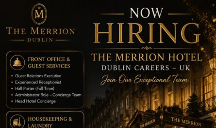 Now Hiring | The Merrion Hotel Dublin Careers – UK
