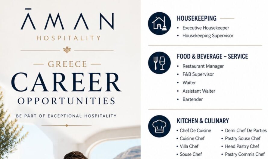Aman Hospitality Greece Jobs – Join an Exclusive Luxury Hospitality Team