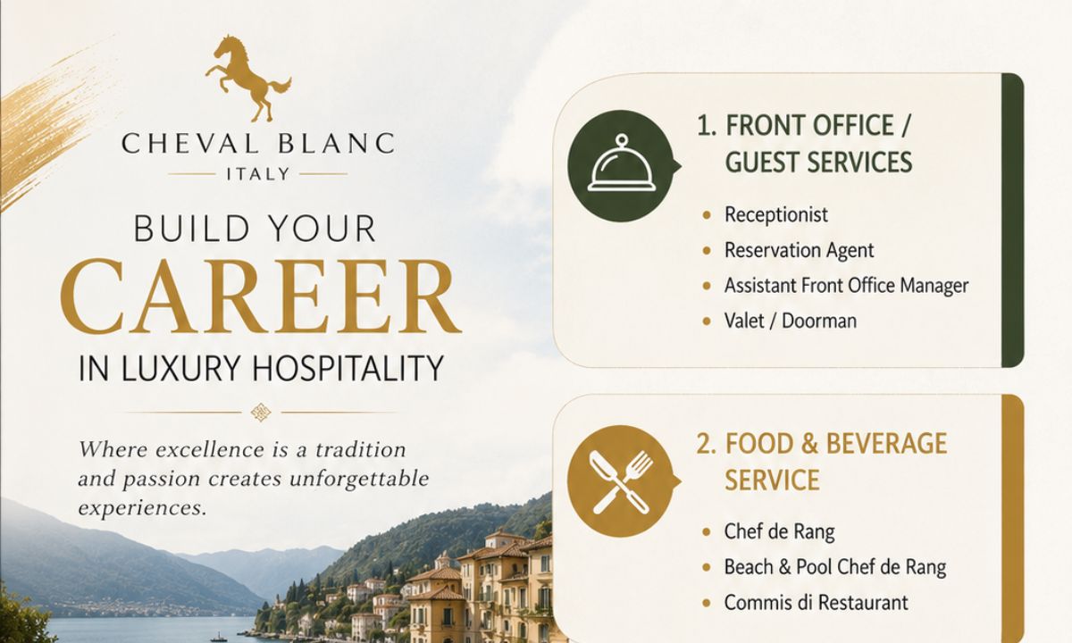 Cheval Blanc Italy Jobs – Build Your Career in Luxury Hospitality