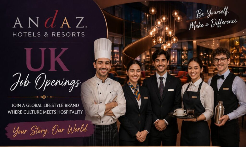 Andaz Hotels & Resorts – UK Job Openings