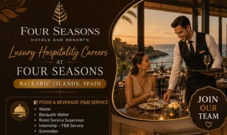 Luxury Hospitality Careers at Four Seasons – Balearic Islands, Spain