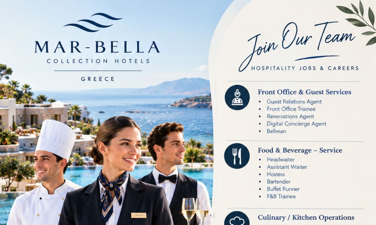 Mar-Bella Collection Hotels Greece – Hospitality Jobs & Careers