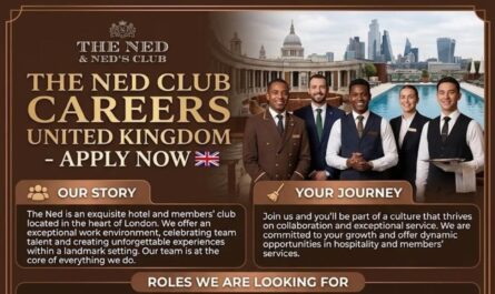 The Ned & Ned’s Club Careers United Kingdom – Apply Now