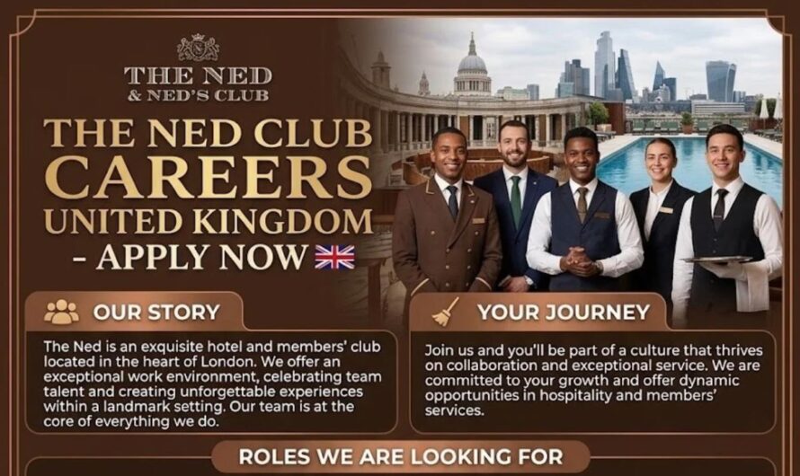 The Ned & Ned’s Club Careers United Kingdom – Apply Now